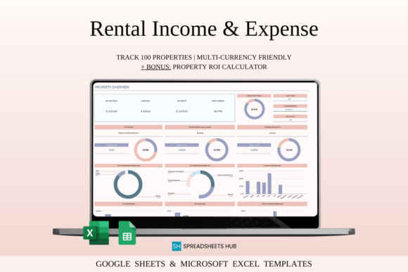 Download Rental Property Management Google Sheets - Property Collection