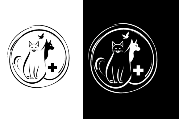 Download Vet Clinic Logo. Pet Shop. PNG, SVG - Vet Collection
