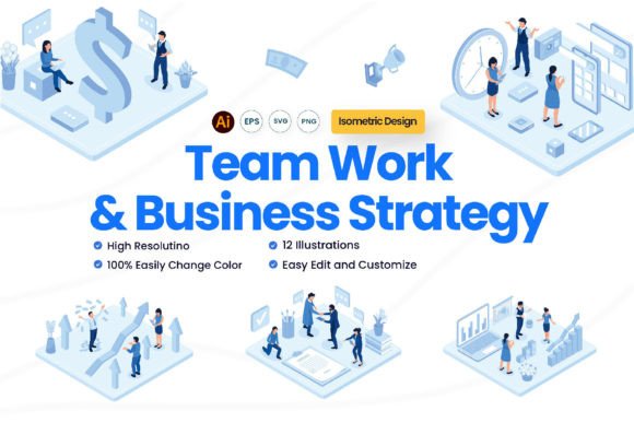Download Team Work &amp; Business Strategy - Strategy Collection