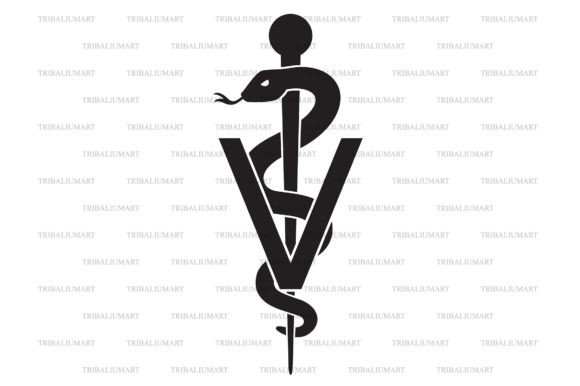 Download Veterinary Symbol Caduceus Snake - Vet Collection