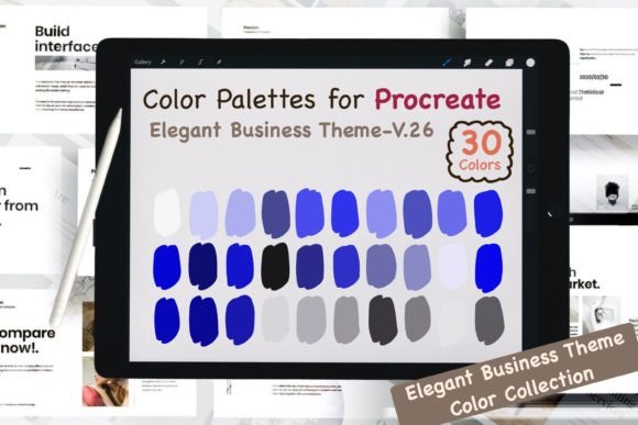 Download Procreate Color Palettes-Elegant Biz V26 - Elegant Collection