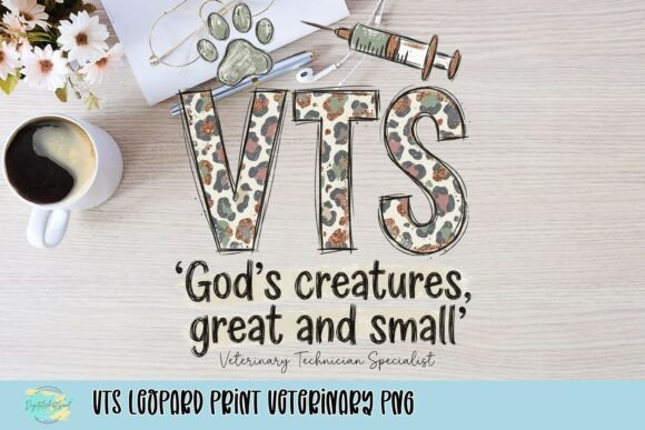 Download VTS Leopard Print Veterinary PNG - Vet Collection