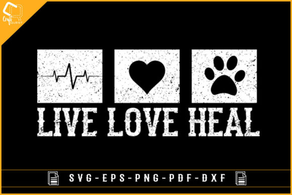 Download Live Love Heal Veterinary Sublimation - Vet Collection